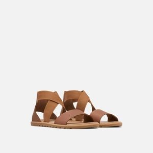 Brown Sorel sandals